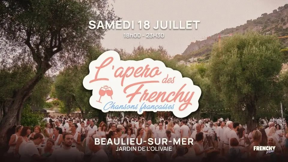 L'apéro des Frenchy, au Jardin de l'Olivaie BEAULIEU-SUR-MER 🌳