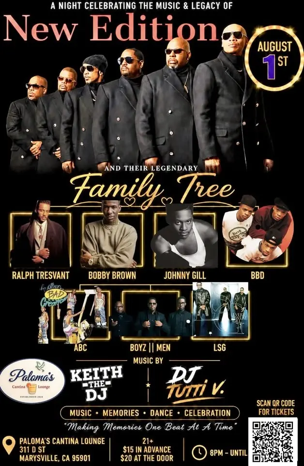 The Music Of New Edition And There Legendary Family Tree