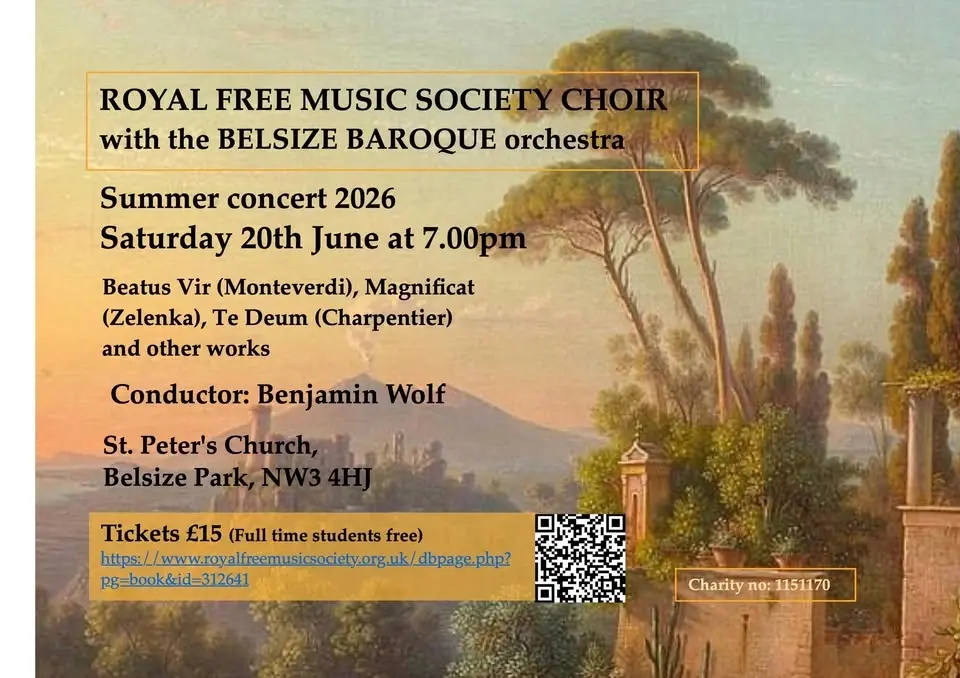 Summer concert with Royal Free Music Society Choir