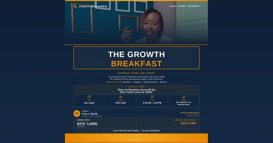 The Growth Breakfast — Connect. Grow. Get Ahead.