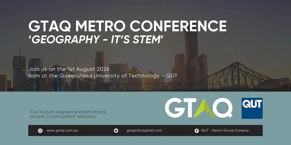 GTAQ Metro Conference - "Geography - It's STEM"