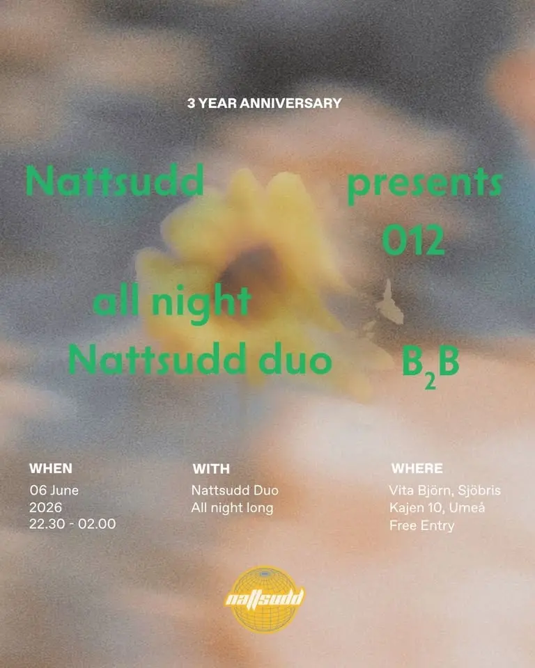 Nattsudd 012: 3-Year Anniversary