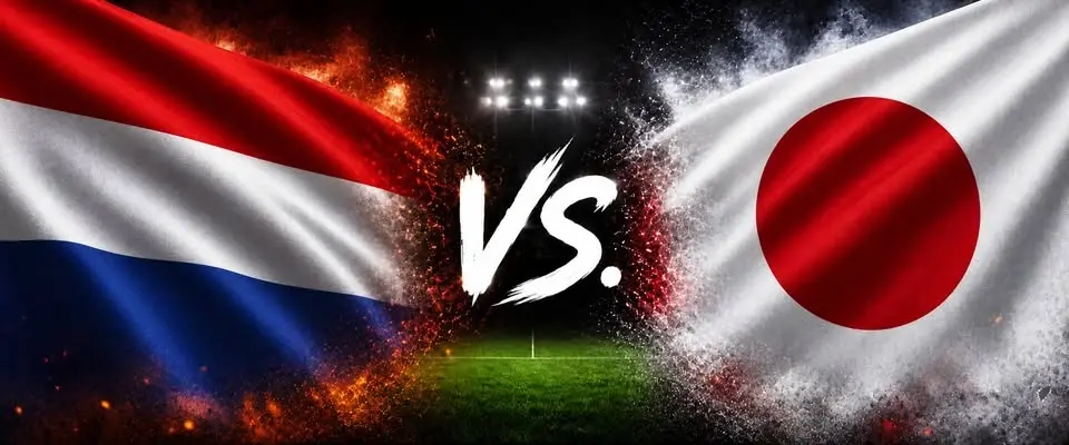 Nederländerna vs Japan på Summer Garden