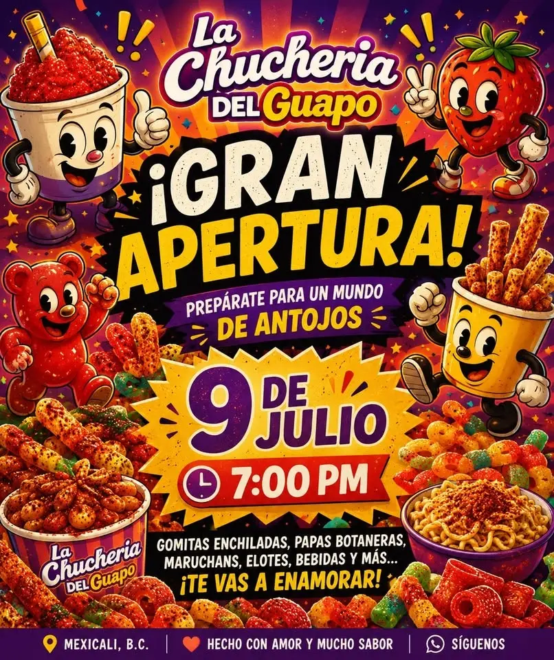 Apertura La Chuchería del Guapo