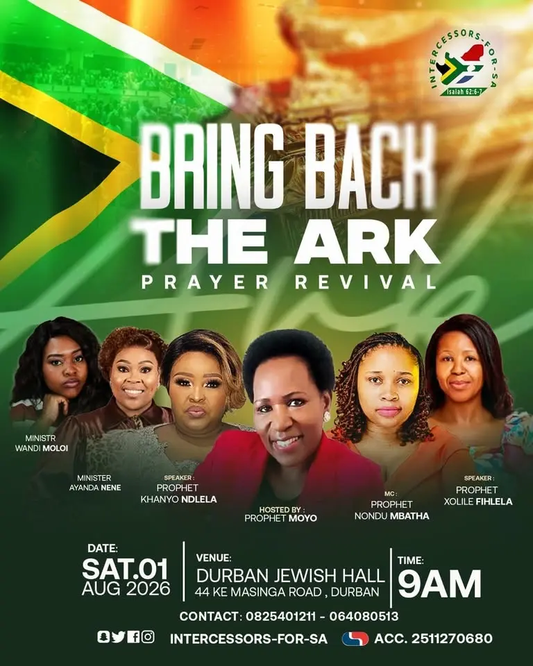 Bring Back The Ark (Prayer Revival) in Durban