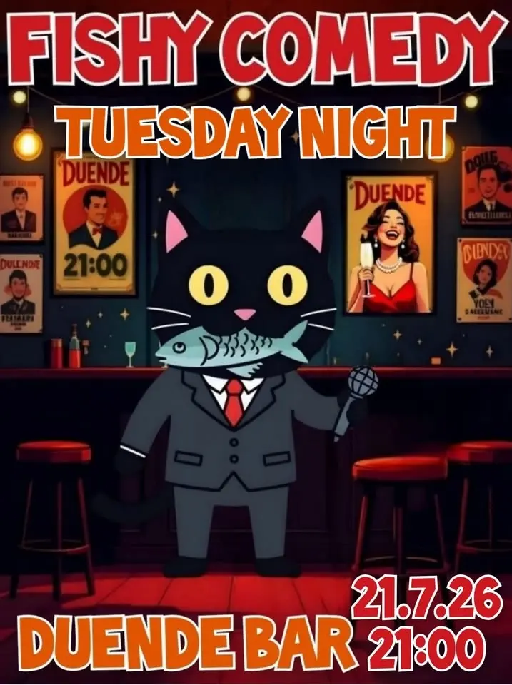 Fishy Tuesdays Comedy Night (FTCN) - 21.7.26 !!!