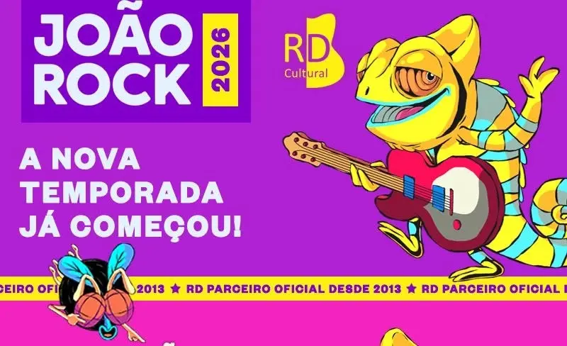 Excursão João Rock 2026 - Araçatuba, Birigui, Penápolis, Lins