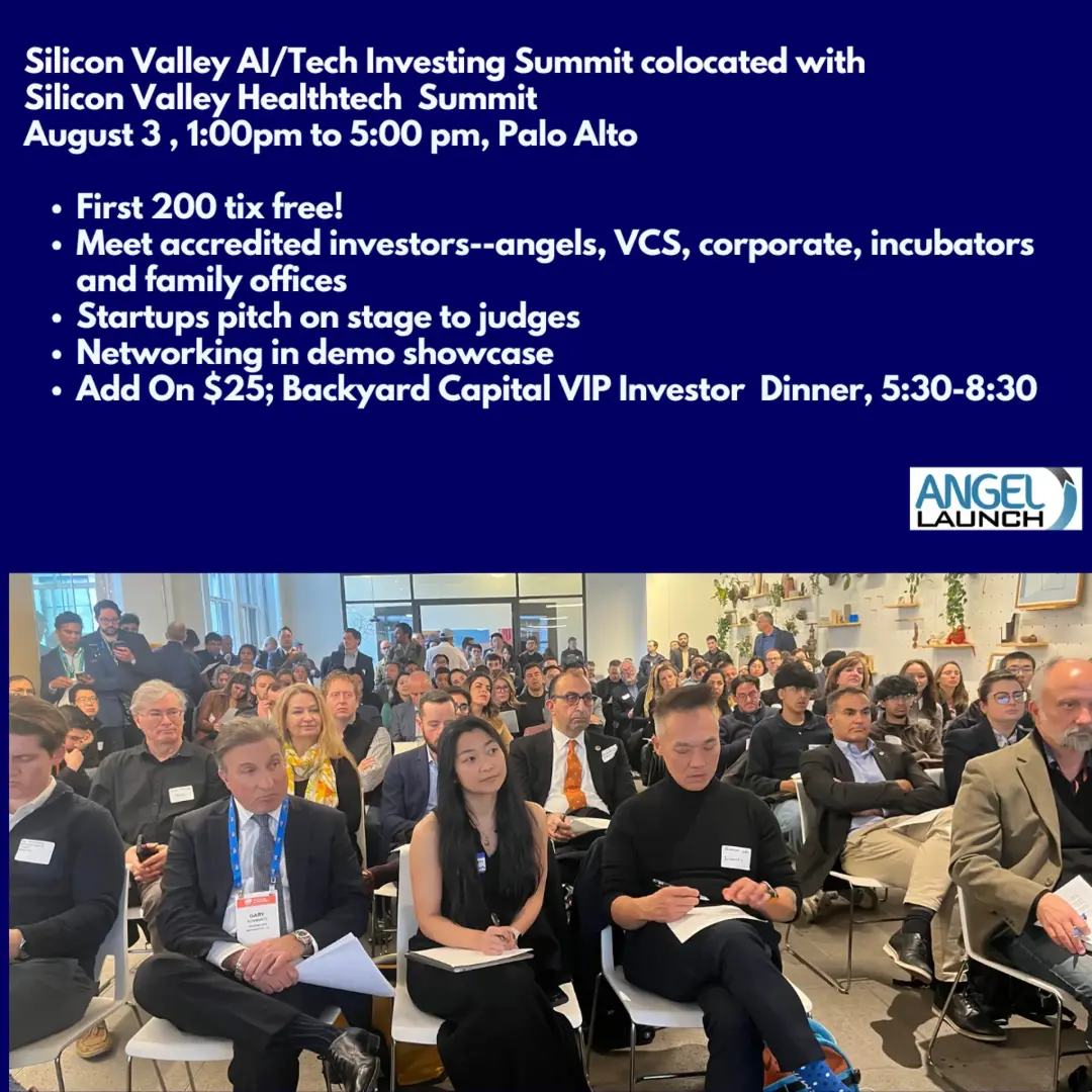 Silicon Valley Healthtech Summit---Attend or Pitch