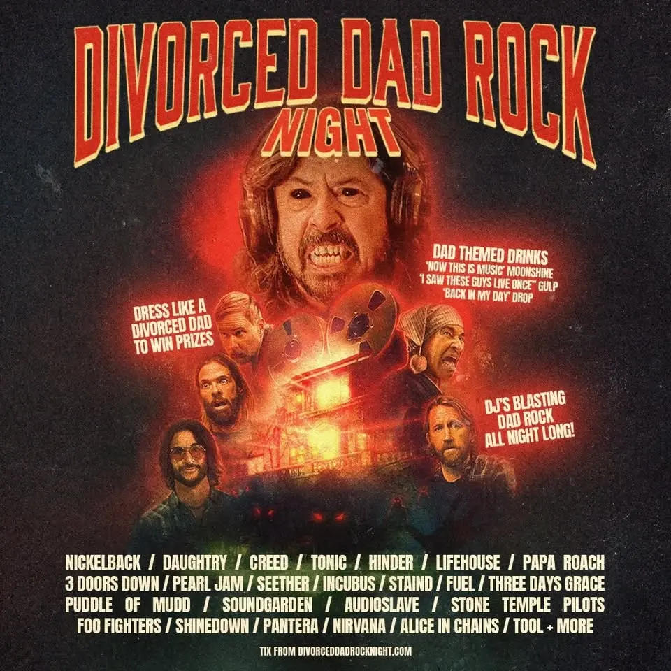 DIVORCED DAD ROCK NIGHT - SYDNEY