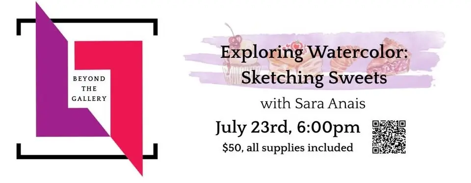 Exploring Watercolor: Sketching Sweets