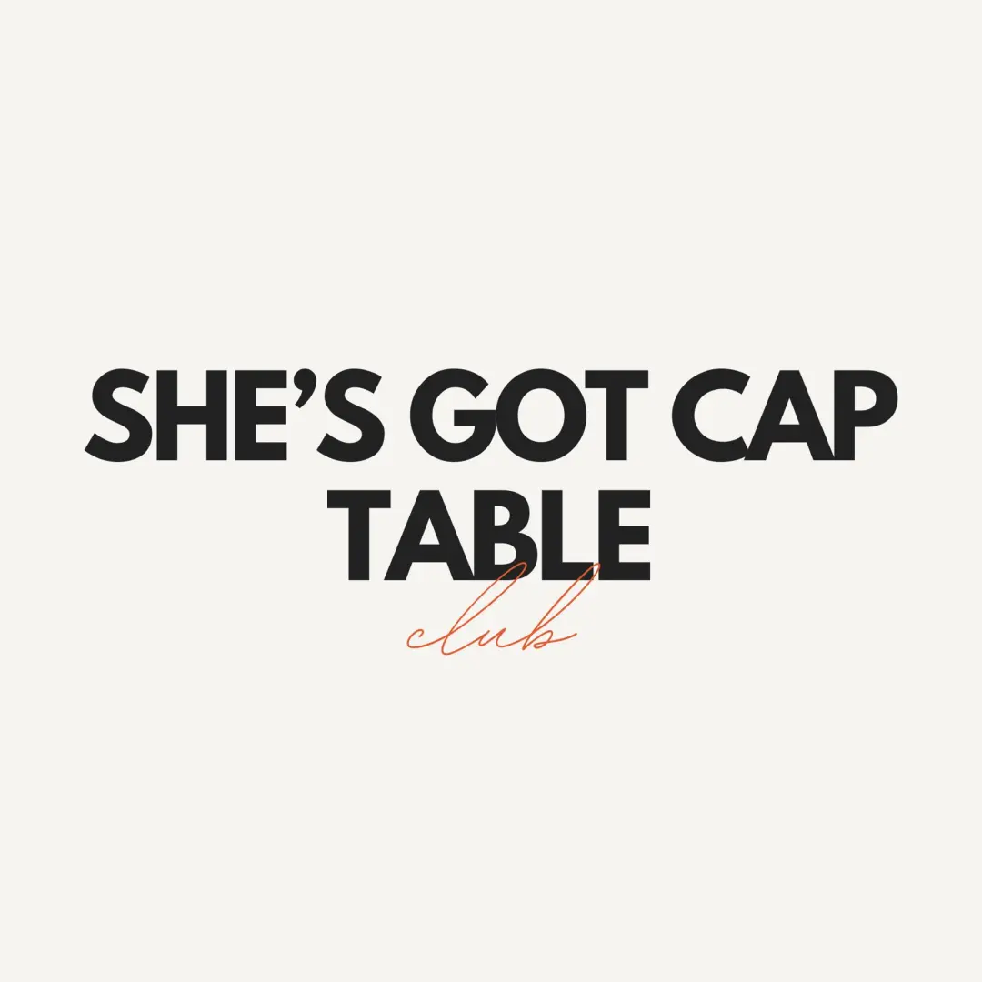 She's Got CapTable Lunch (#6 Edition)