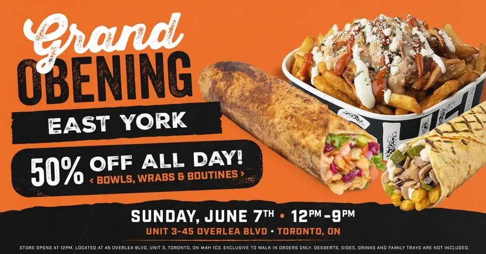 🎉 SHELBY'S GRAND OBENING - EAST YORK 🎉