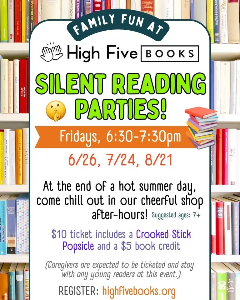 Summer Silent Reading Parties!