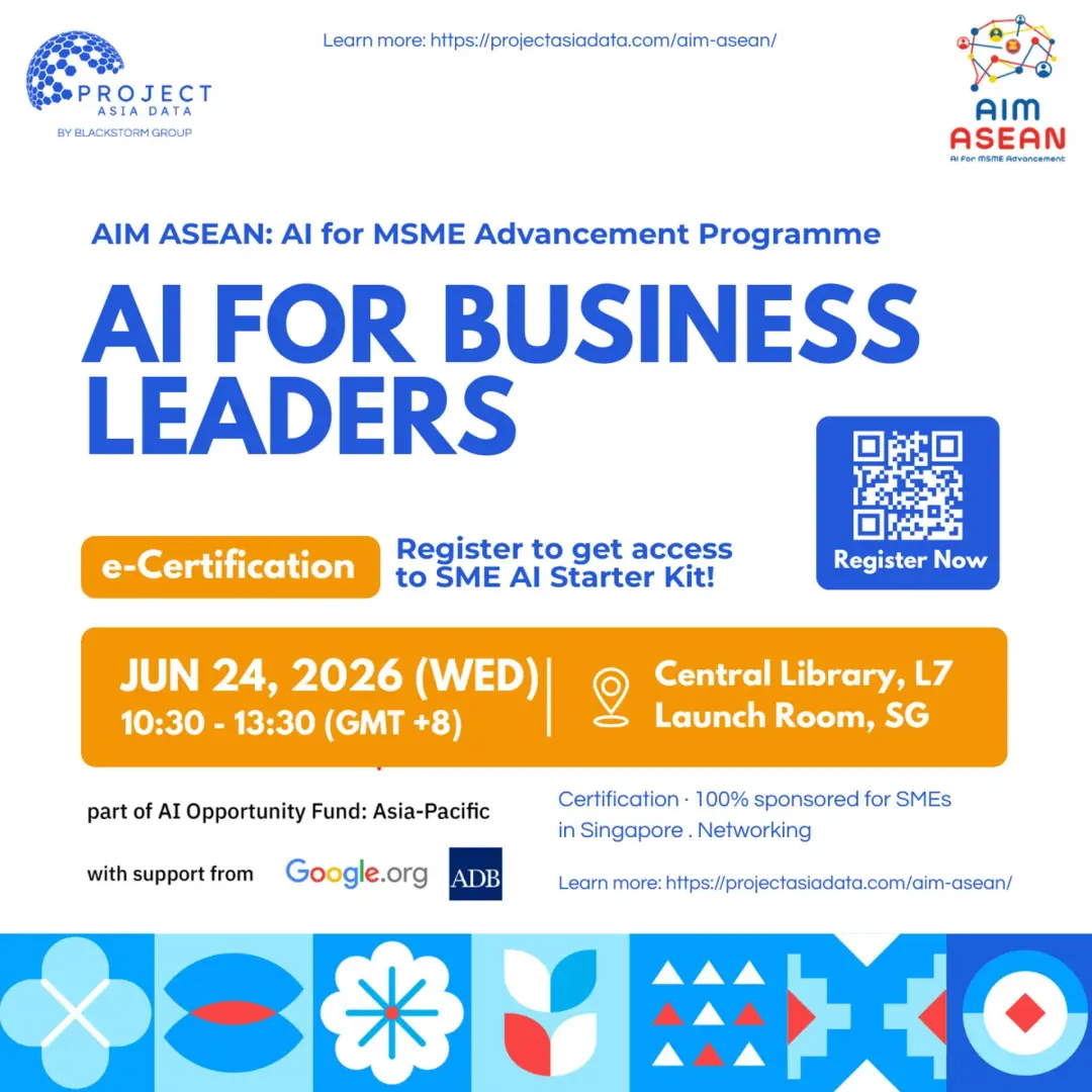 AI Training for Business Leaders – AIM ASEAN Certification