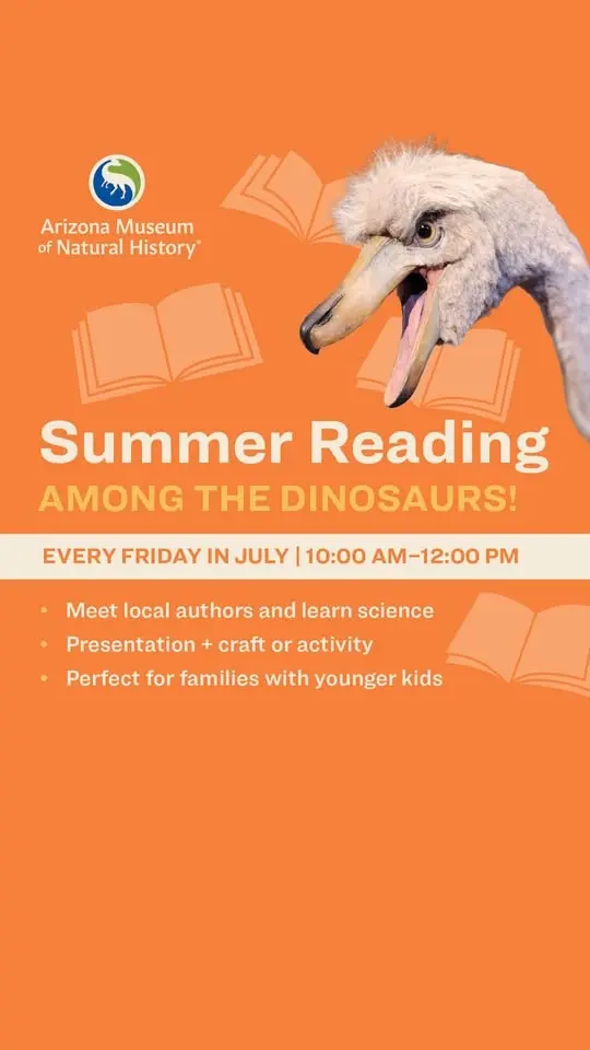 Summer Reading at AZMNH - Quincy the Quail and the Mysterious Egg