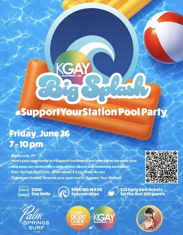 KGAY'S Big Splash Pool Party