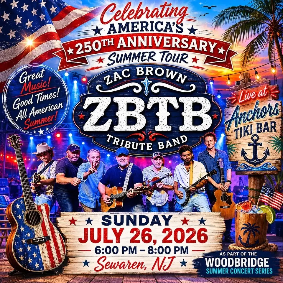 ZBTB - Zac Brown Tribute Band @ Anchors Tiki Bar, Sewaren NJ