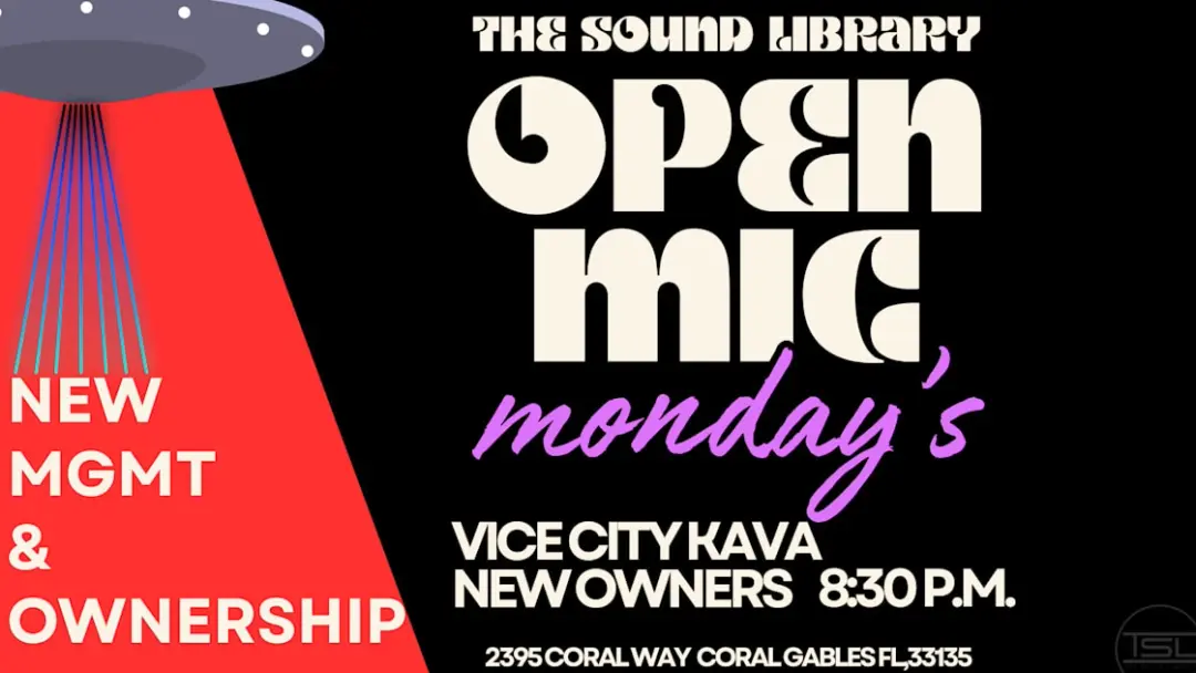 Open Mic Under New Ownership 🎉 Vice City Kava/The Sound...