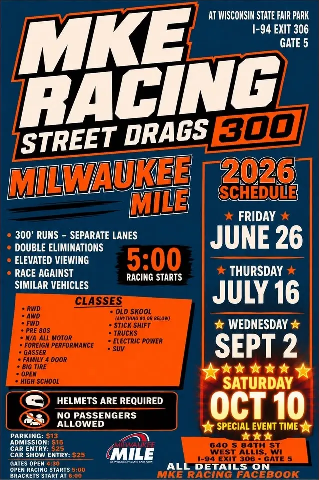 MKE RACING STREET DRAGS 300