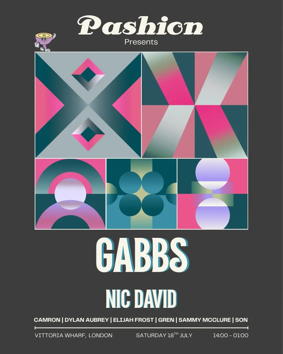 Pashion presents: Gabbs & Nic David