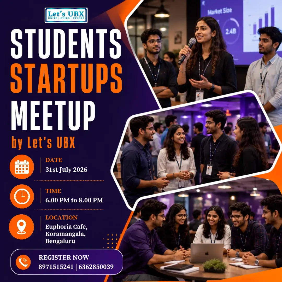 Student Startups Meetup by Let's UBX