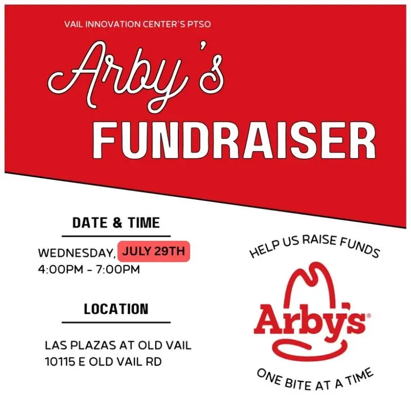 VIC PTSO Arby's Fundraiser