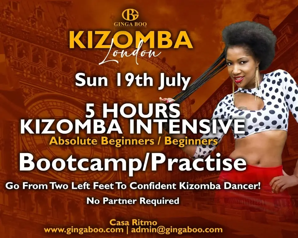 Kizomba London - 5 hours Kizomba Intensive workshop