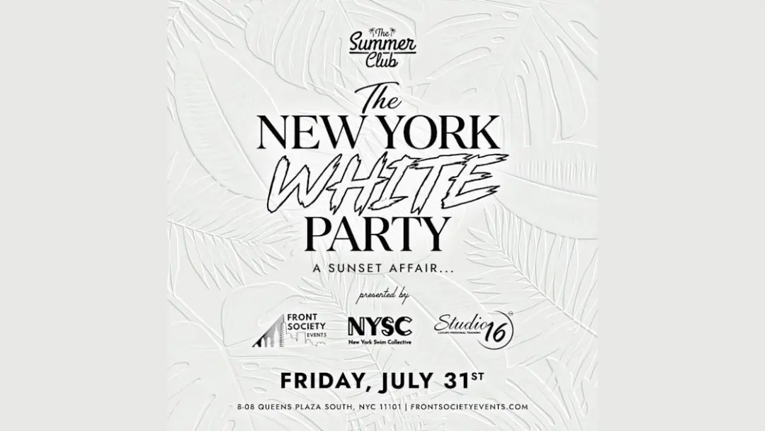 The New York White Party @ The Summer Club