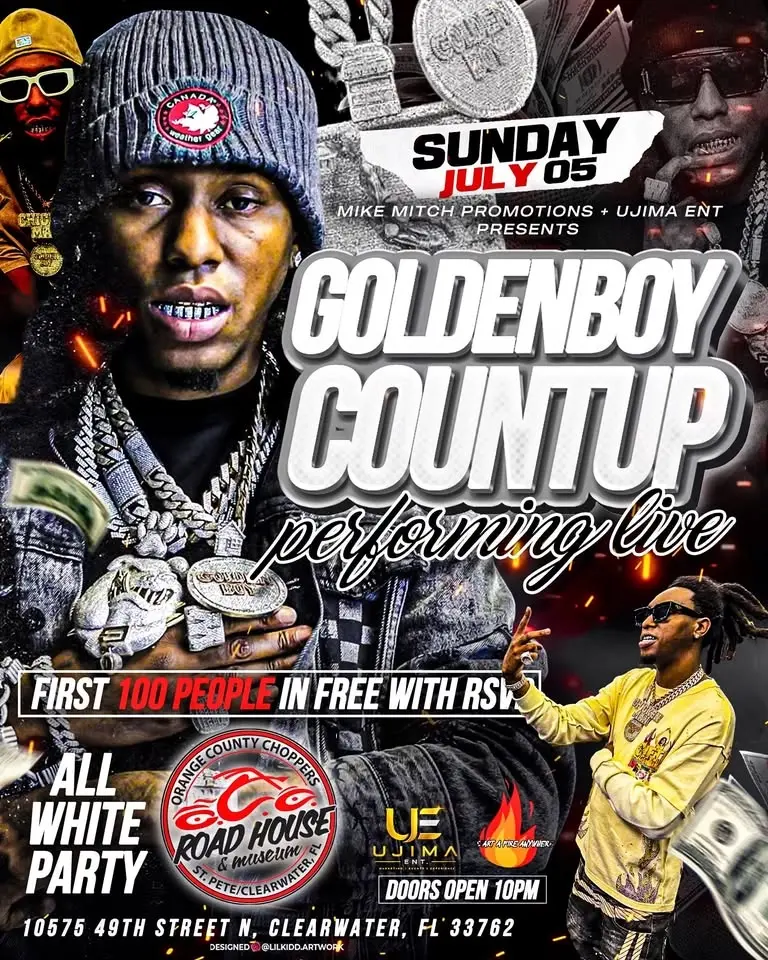 GoldenBoy CountUp Live at OCC Road House 🔥