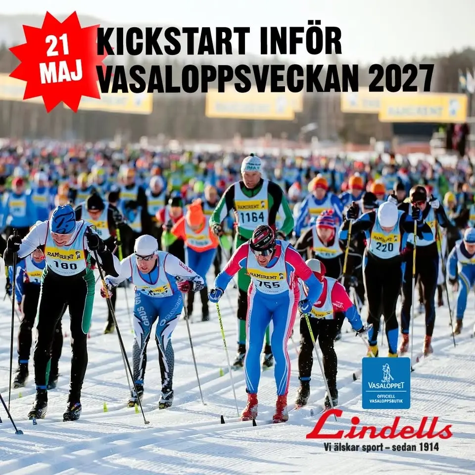 Kickstart mot Vasaloppet 2027 – Testa rullskidor & träffa våra coacher