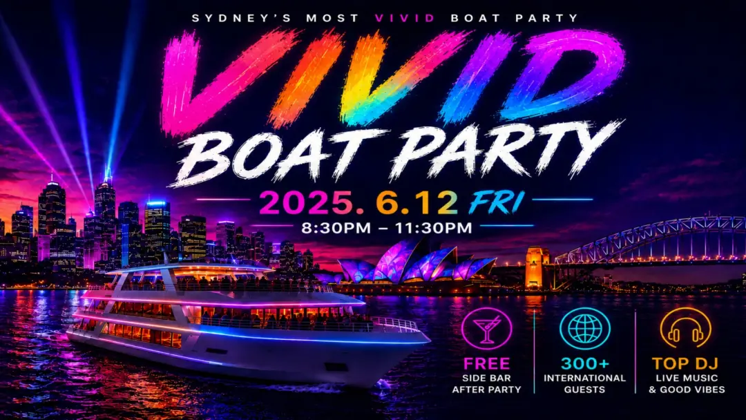 VIVID Boat Party + Free After partyπ€