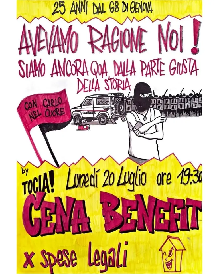 Cena Benefit by TOCIA! - Avevamo ragione noi!