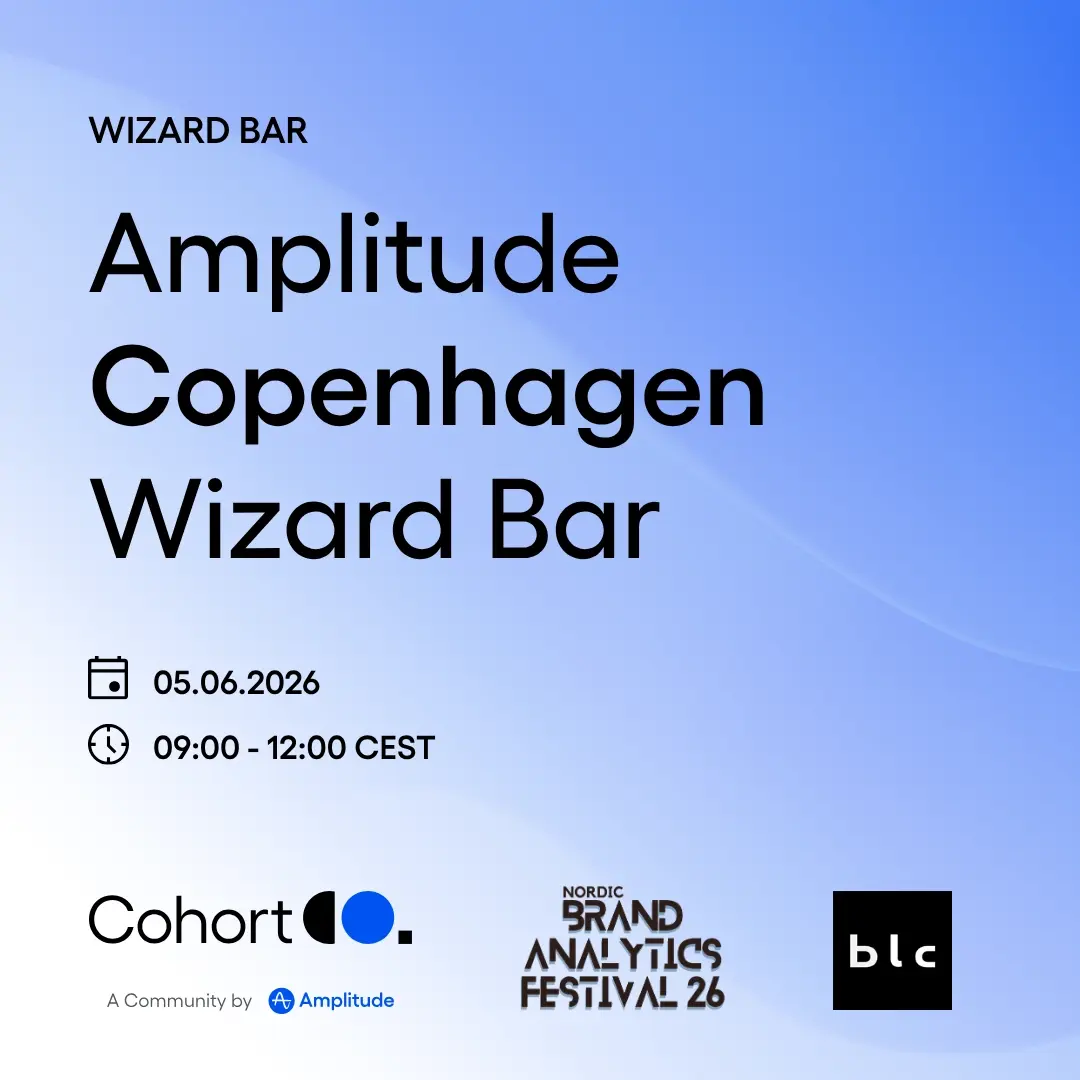 Amplitude Copenhagen Wizard Bar: Analytics in the Age of AI