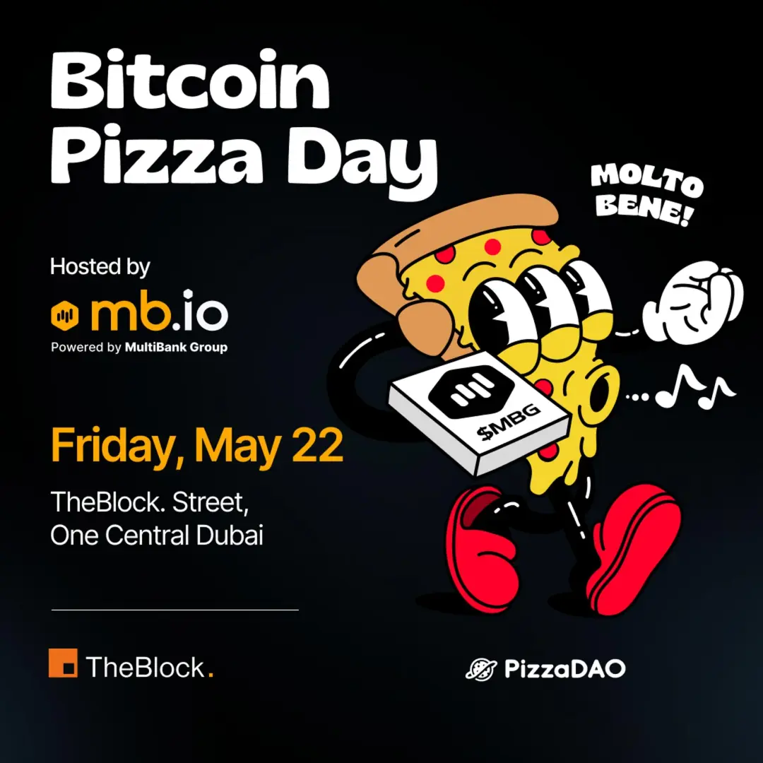 Bitcoin Pizza Day 2026 - Hosted by Mb.io