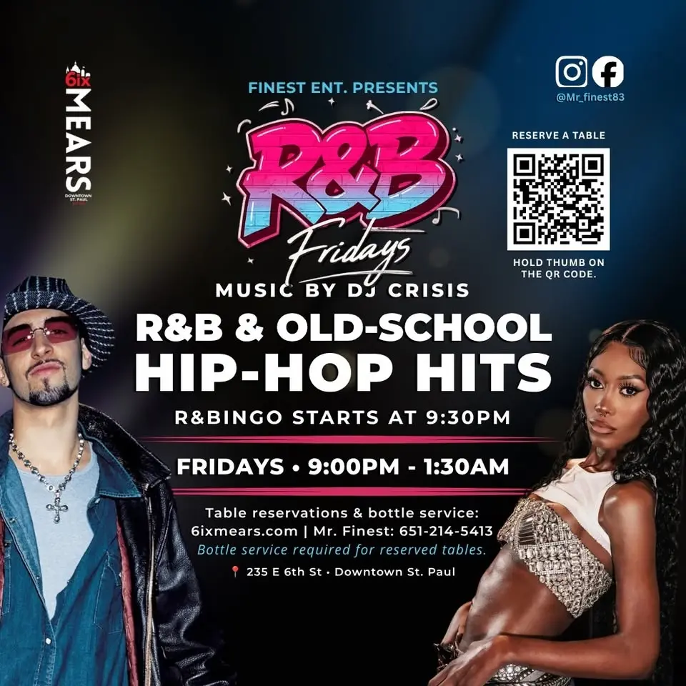 R&B Friday: BINGO and Dance Party!