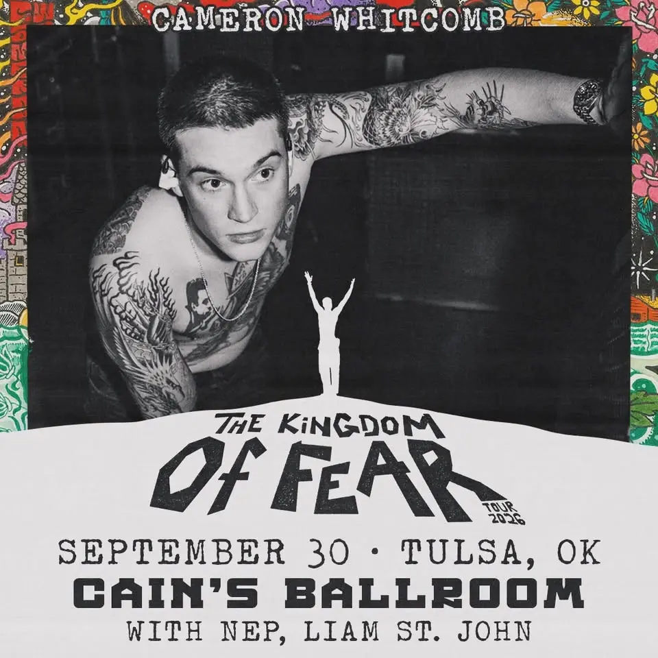 Cameron Whitcomb in Tulsa, 9/30