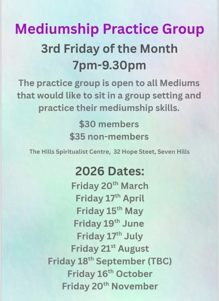 Mediumship Practice Group