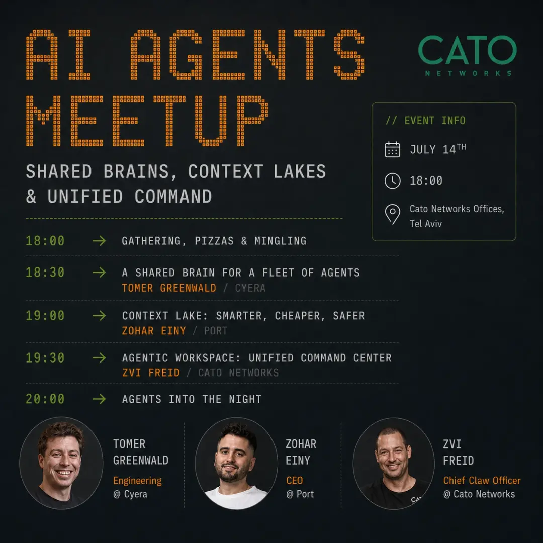 AI Agents Meetup: Shared Brains, Context Lakes & Unified Command Center