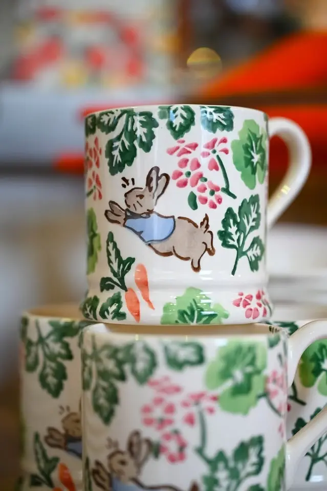Peter Rabbit Afternoon Tea & Pottery Decorating Experience 