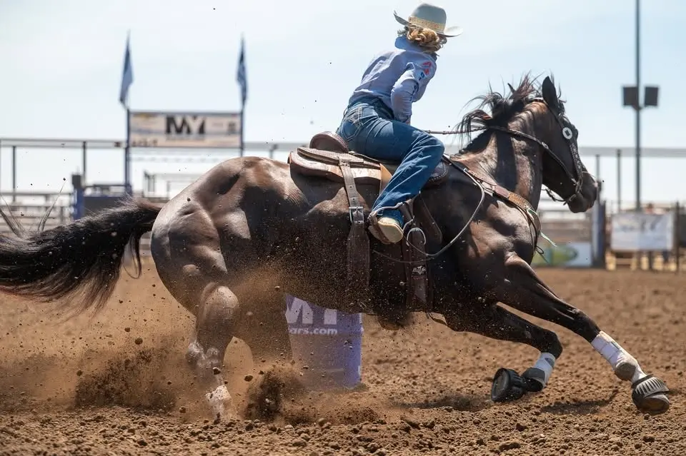 Gilroy Rodeo Kick Off Barrel Race