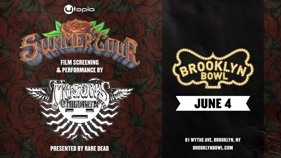 'Summer Tour' Film Screening + Performance by Mason's Children Presented by Rare Dead