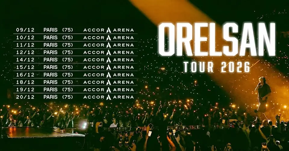 ORELSAN • La fuite en avant Tour | Accor Arena, Paris