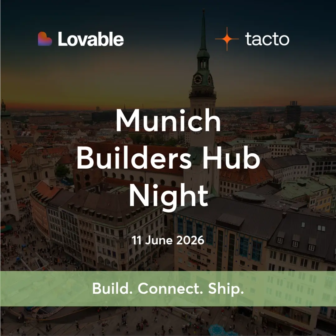 Munich Builders Hub Night - 11 June