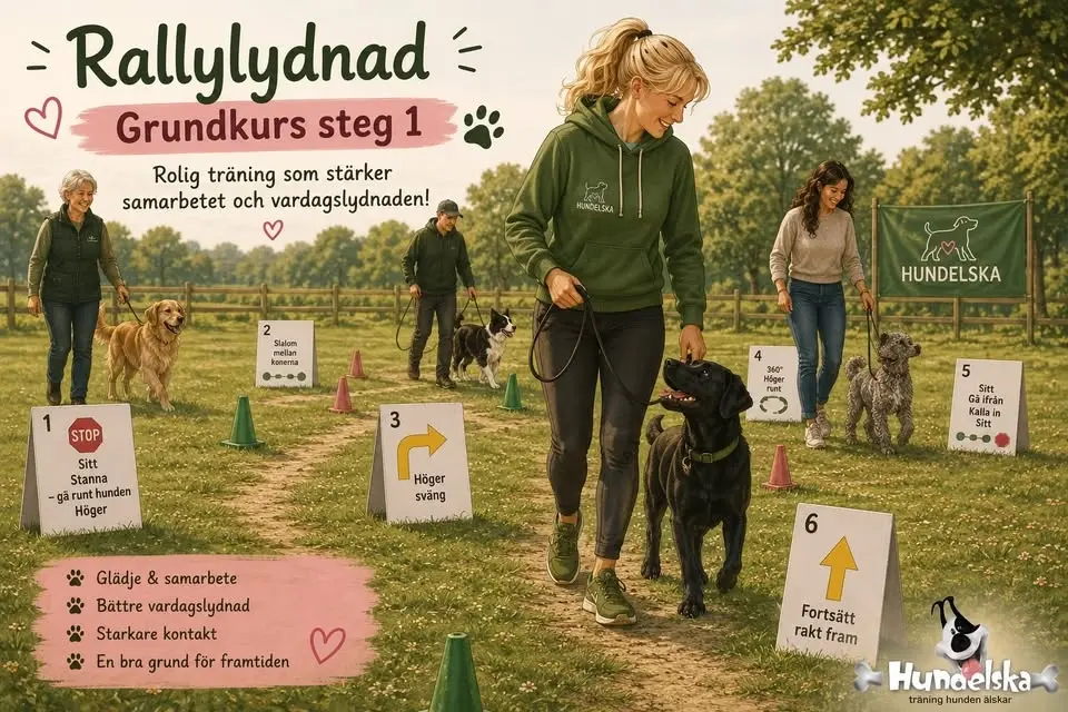 Rallylydnad grundkurs steg 1