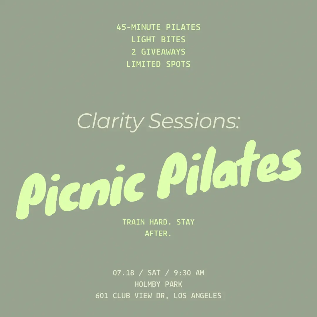 Clarity Sessions: Picnic Pilates