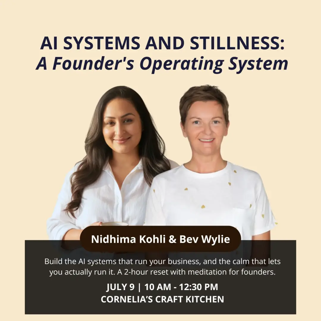 AI Systems and Stillness: A Founder's Operating System