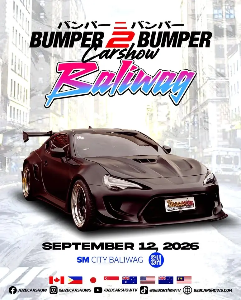BALIWAG: Bumper 2 Bumper Carshow x Off-Road Show Bulacan