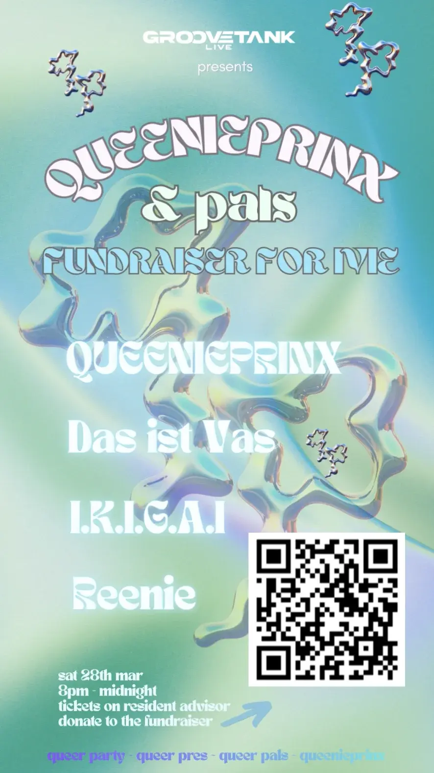 QUEENIEPRINX&pals FUNDRAISER FOR IVIE