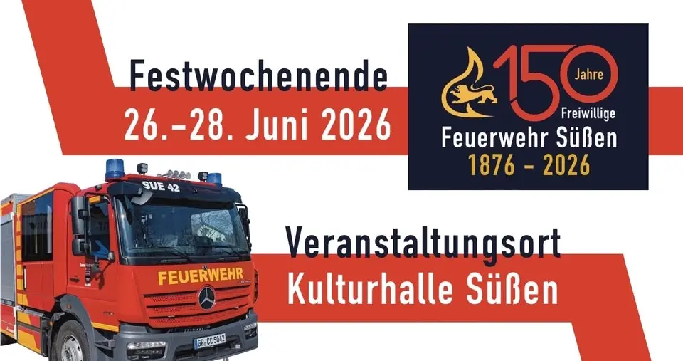 Festwochenende 150 Jahre Freiwillige Feuerwehr Süßen
