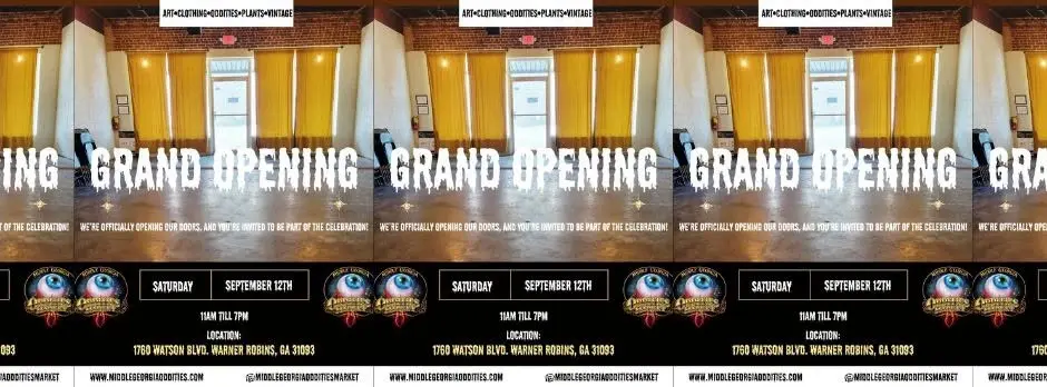 Oddities Store Grand Opening